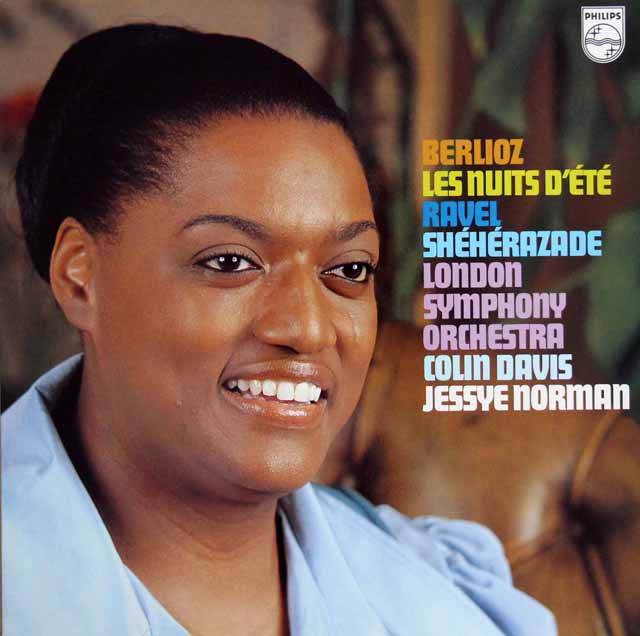 ノーマン、デイヴィスのベルリオーズ/「夏の夜」ほか　蘭PHILIPS　3729　LP レコード