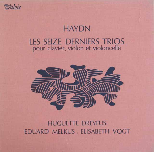 ドレフュス、メルクス、フォークトのハイドン/ピアノ三重奏曲集　仏Valois　3729　LP レコード