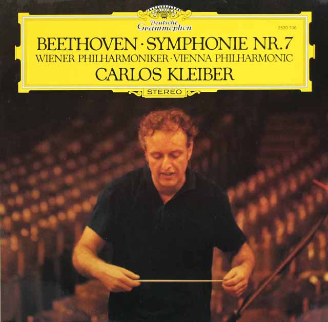 クライバーのベートーヴェン/交響曲第7番　独DGG　3729　LP レコード