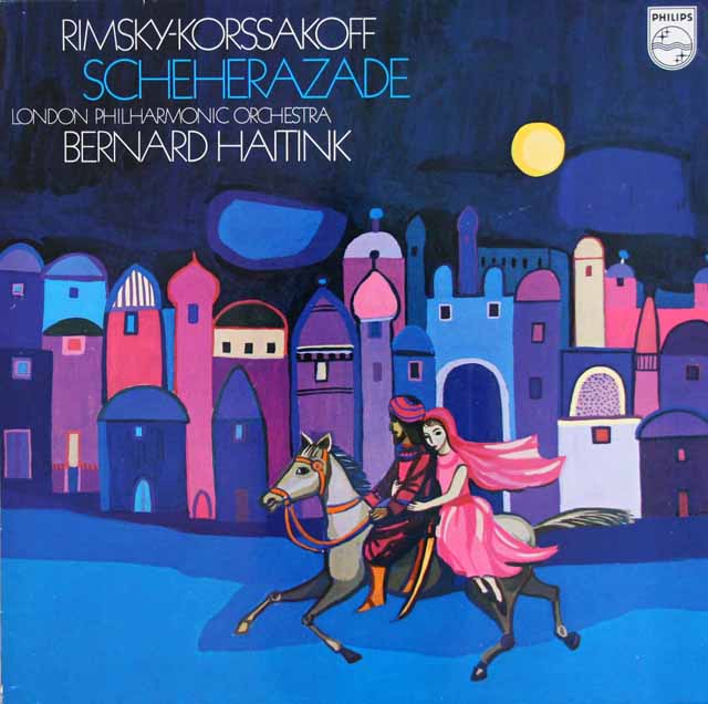 ハイティンクのリムスキー=コルサコフ/「シェヘラザード」　蘭PHILIPS　3730　LP レコード