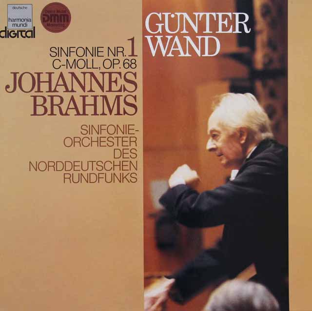 ヴァントのブラームス/交響曲第1番　独HM　3730　LP レコード