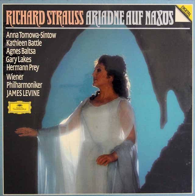 【未開封】　レヴァインのR.シュトラウス/歌劇「ナクソス島のアリアドネ」全曲　独DGG　3732　LP レコード