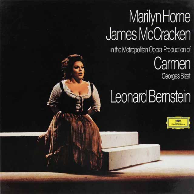 バーンスタインのビゼー/「カルメン」全曲　独DGG　3732　LP レコード