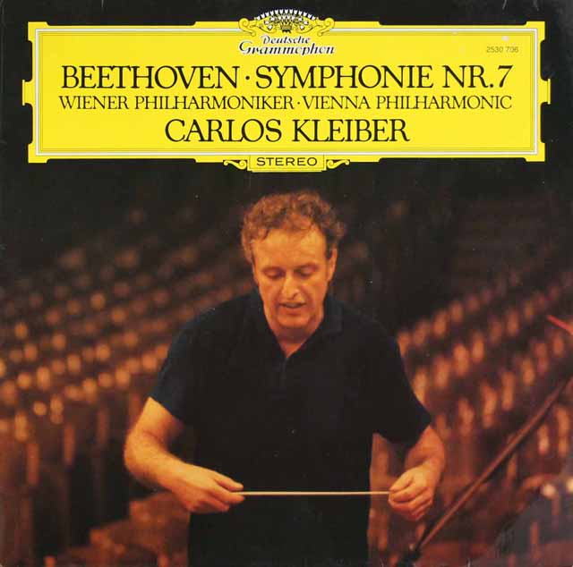 クライバーのベートーヴェン/交響曲第7番　独DGG　3733　LP レコード