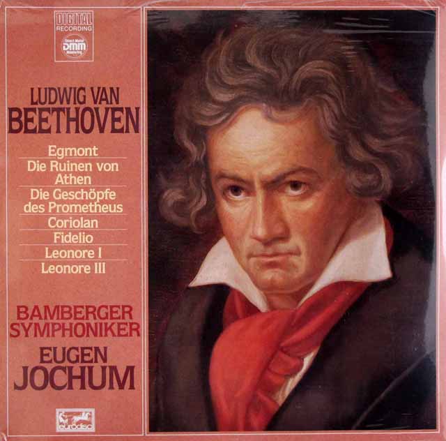 【未開封】　ヨッフムのベートーヴェン/序曲集　独eurodisc　3733　LP レコード