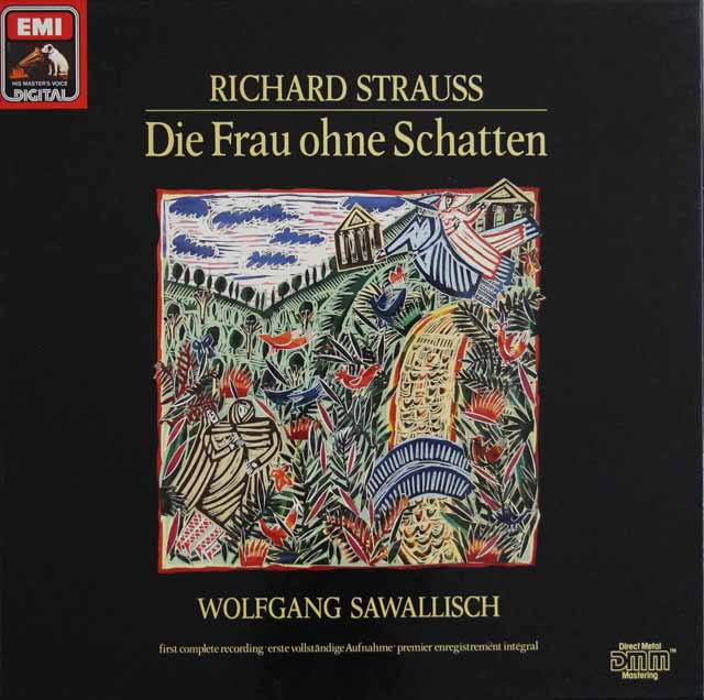 サヴァリッシュのR.シュトラウス/「影のない女」　独EMI　3733　LP レコード