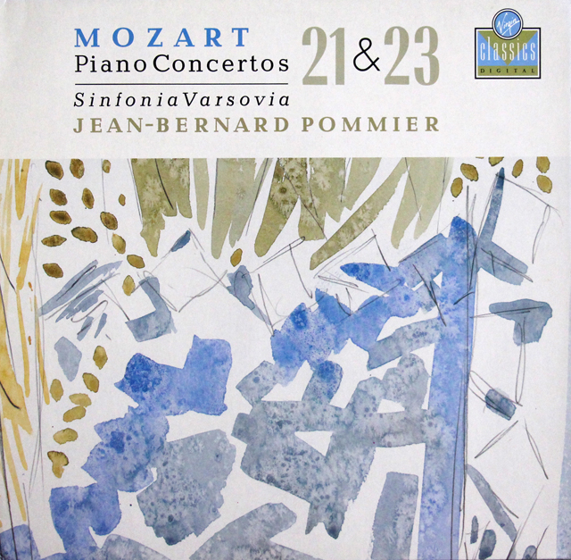 ポミエのモーツァルト/ピアノ協奏曲 第21、23番　独Virgin Classics　3734　LP レコード