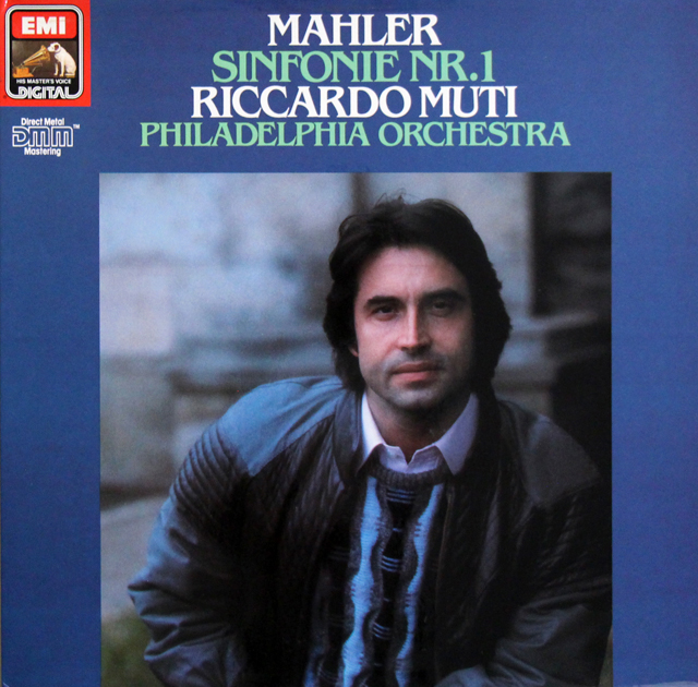ムーティのマーラー/交響曲第1番「巨人」　独EMI　3734　LP レコード