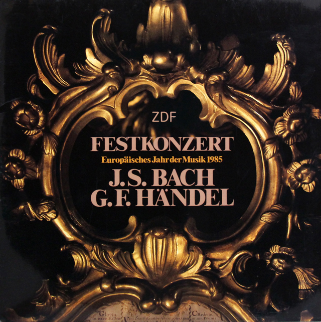 スーク、リリングらの「バッハ、ヘンデル生誕300年特別記念演奏会」　独ZDF　3734　LP レコード