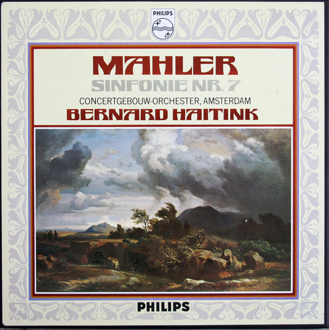 ハイティンクのマーラー/交響曲第7番「夜の歌」   蘭PHILIPS　3734　LP レコード