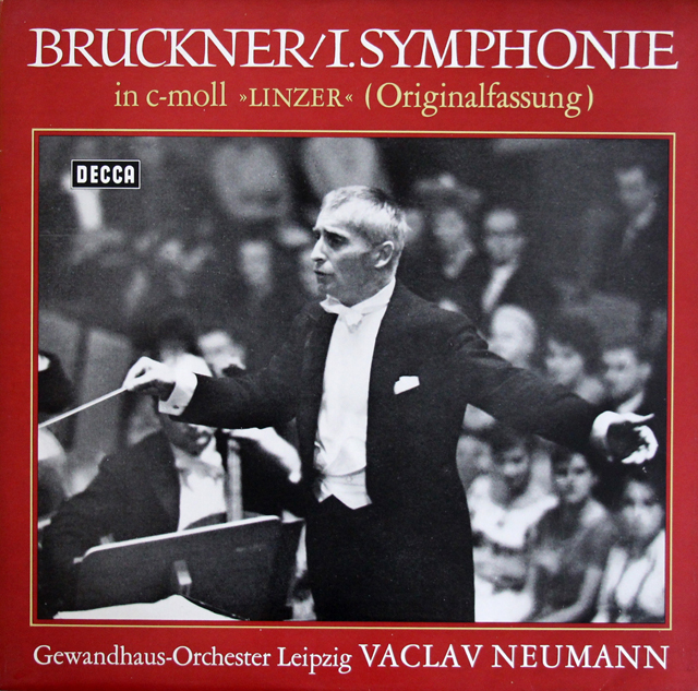 ノイマンのブルックナー/交響曲第1番　独DECCA　3735　LP レコード
