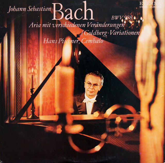 ピシュナーのバッハ/ゴルトベルク変奏曲　独ETERNA　3735　LP レコード