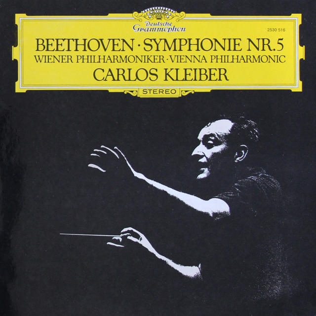 クライバーのベートーヴェン/交響曲第5番「運命」　独DGG　3736　LP レコード