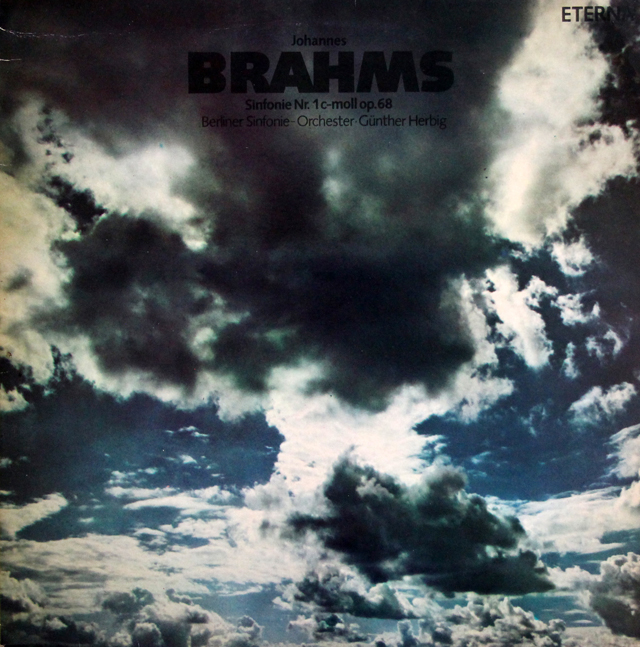 【テストプレス】　ヘルビヒのブラームス/交響曲第1番　独ETERNA　3736　LP レコード