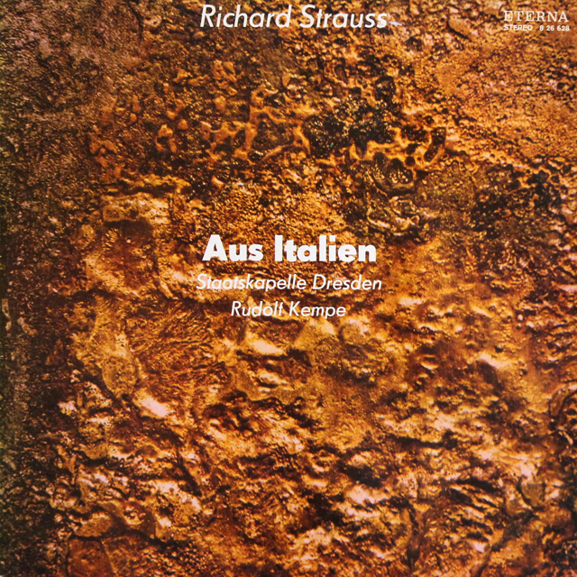 ケンペのR.シュトラウス/交響的幻想曲「イタリアより」　独ETERNA　3736　LP レコード