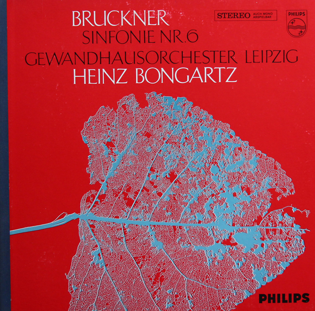 ボンガルツのブルックナー/交響曲第6番　蘭PHILIPS　3738　LP レコード