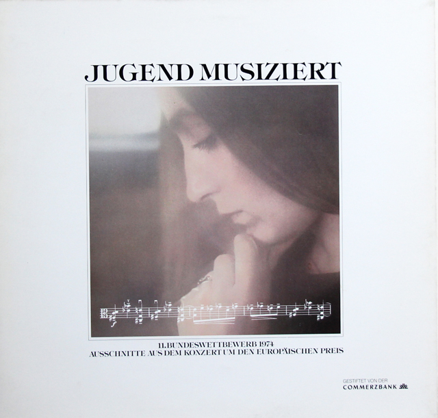 【10インチ(25cm)盤】　9歳のムターが弾く「ツィゴイネルワイゼン」ほか　独Jugend musiziert　3738　LP レコード