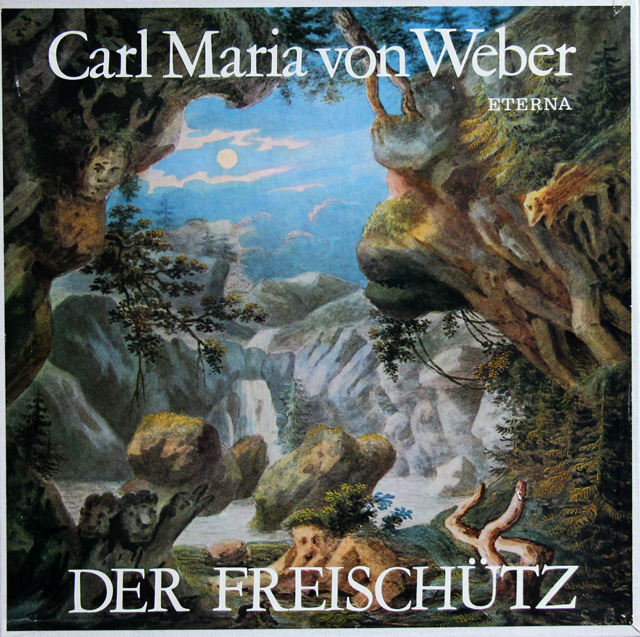 クライバーのウェーバー/「魔弾の射手」全曲　独ETERNA　3739　LP レコード