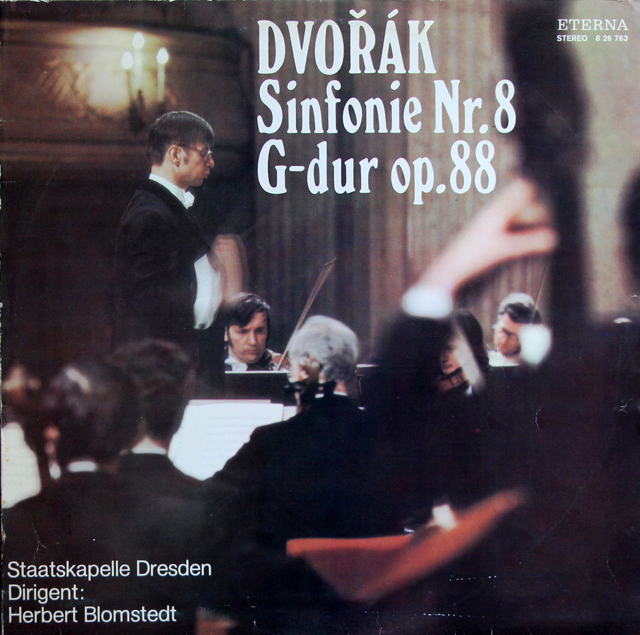 ブロムシュテットのドヴォルザーク/交響曲第8番　独ETERNA　3739　LP レコード