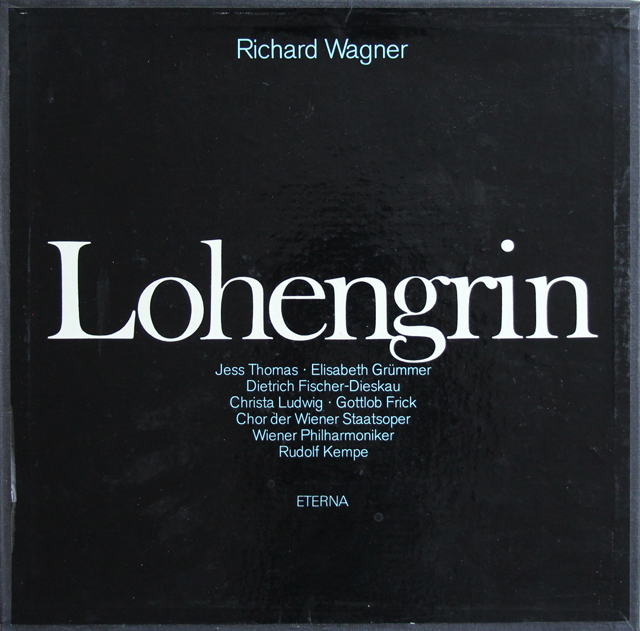 【テストプレス】　ケンペのワーグナー/「ローエングリン」　独ETERNA　3739　LP レコード