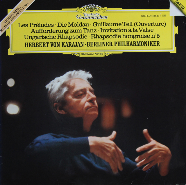 カラヤンのスメタナ/「モルダウ」ほか　独DGG　3739　LP レコード
