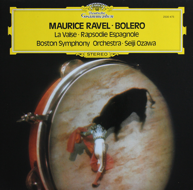 小澤のラヴェル/「ボレロ」ほか　独DGG　3739　LP レコード