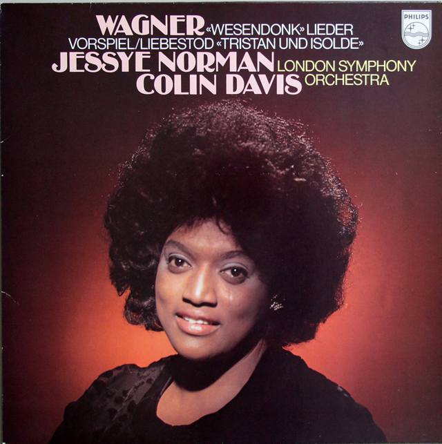 ノーマンのワーグナー/「トリスタンとイゾルデ」より「愛の死」ほか　蘭PHILIPS　3739　LP レコード