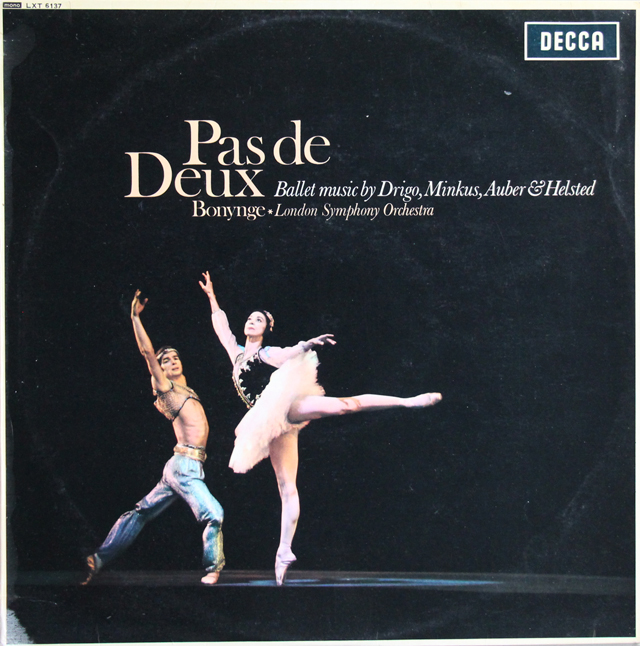 【モノラル】　ボニングのドリゴ/「海賊」のパ・ド・ドゥーほか　 英DECCA　3740　LP レコード