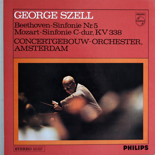 セルのベートーヴェン/交響曲第5番ほか　蘭PHILIPS　3740　LP レコード