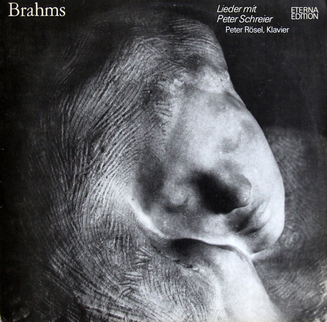 【テストプレス】　シュライアー＆レーゼルのブラームス/歌曲集　独ETERNA　3740　LP レコード