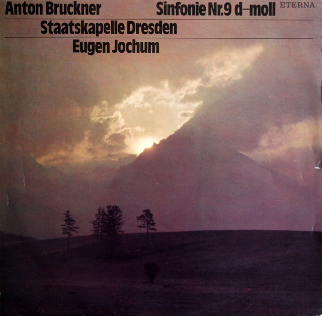 ヨッフムのブルックナー/交響曲第9番　独ETERNA　3740　LP レコード