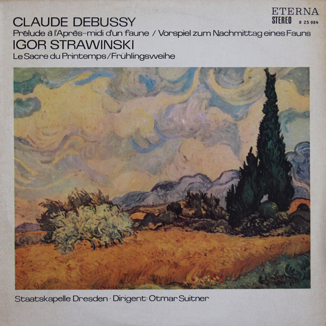 【テストプレス】　スウィトナーのストラヴィンスキー/「春の祭典」ほか　独ETERNA　3741　LP レコード