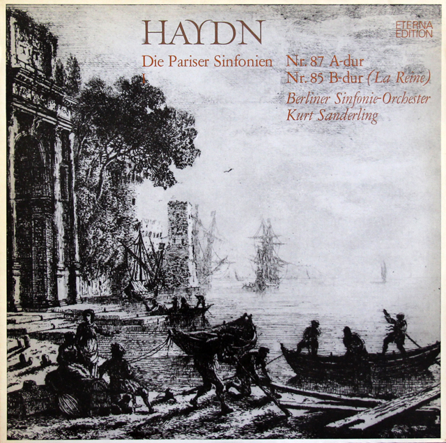 【テストプレス】　ザンデルリンクのハイドン/交響曲「王妃」ほか　独ETERNA　3741　LP レコード