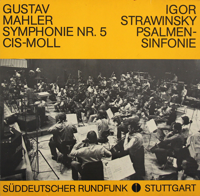 ベルティーニのマーラー/交響曲第5番ほか　独SWR　3741　LP レコード