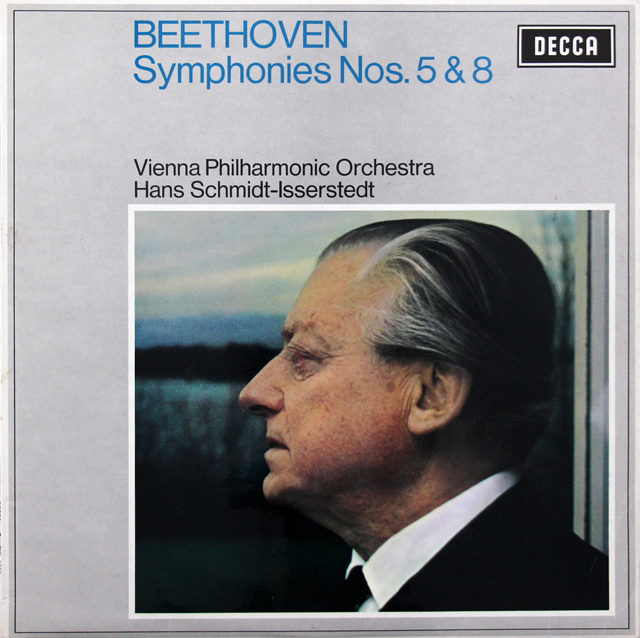【オリジナル盤】　イッセルシュテットのベートーヴェン/交響曲第5 & 8番　英DECCA　3741　LP レコード