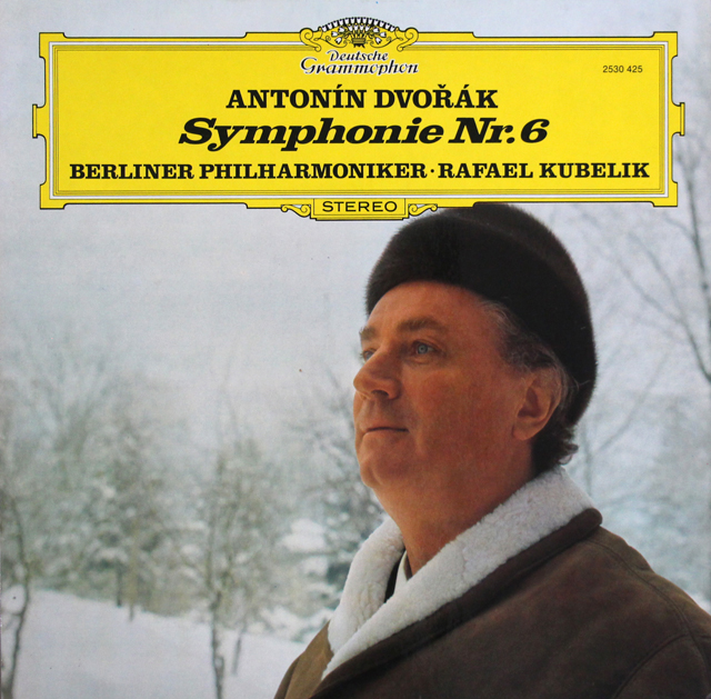 クーベリックのドヴォルザーク/交響曲第6番　独DGG　3743　LP レコード