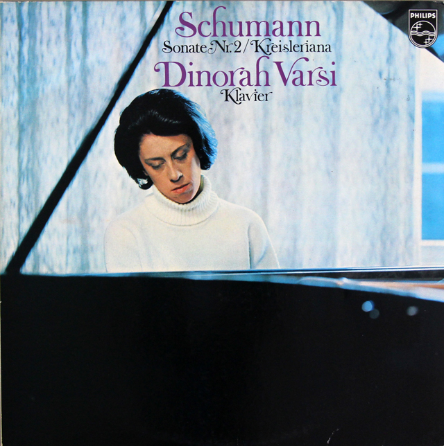 ヴァルシのシューマン/ピアノソナタ第2番ほか　蘭PHILIPS　3743　LP レコード