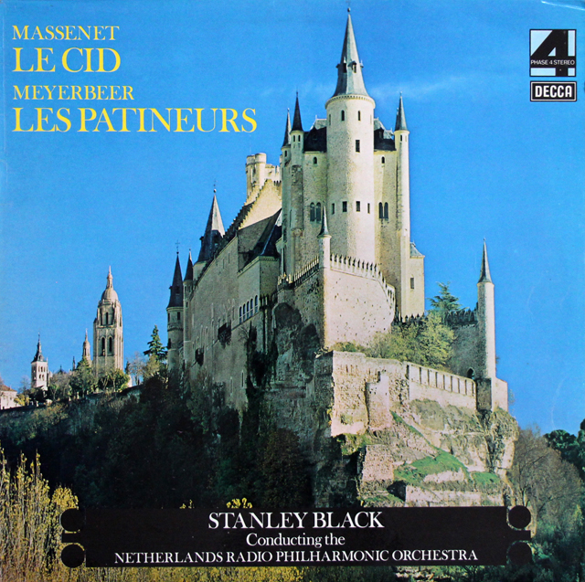 ブラックのマスネ/《ル・シッド》より バレエ音楽ほか　英DECCA　3743　LP レコード