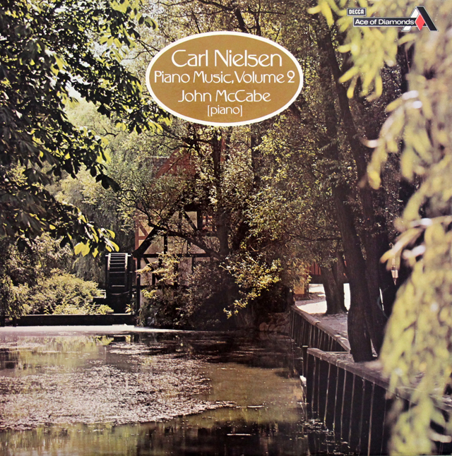 マッケイブのニールセン/ピアノ作品集第2巻　英Ace of Diamonds (DECCA)　3743　LP レコード