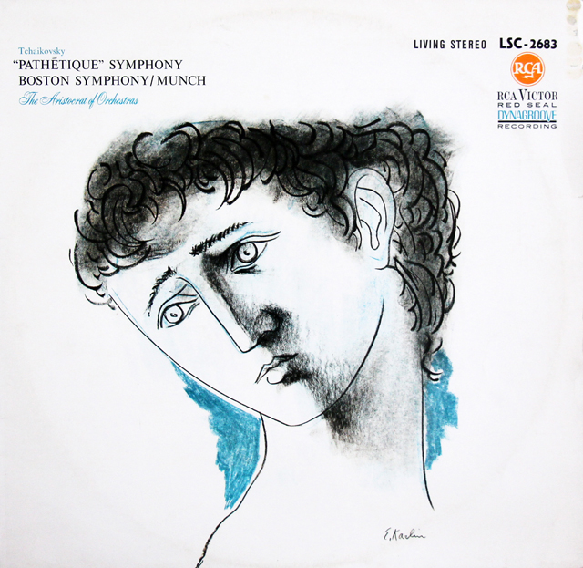 ミュンシュのチャイコフスキー/交響曲第6番「悲愴」　独RCA　3743　LP レコード