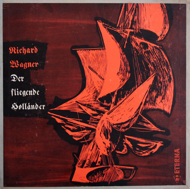 【モノラル】　コンヴィチュニーのワーグナー/「さまよえるオランダ人」全曲 　独ETERNA　3743　LP レコード