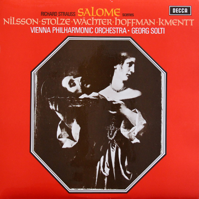 ショルティのR.シュトラウス/「サロメ」抜粋　英DECCA　3744　LP レコード