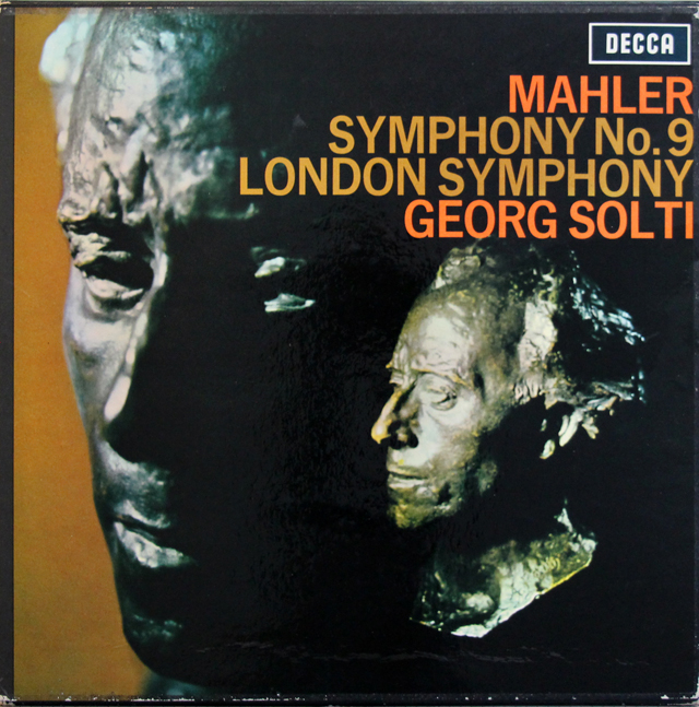【オリジナル盤】ショルティのマーラー/交響曲第9番　英DECCA　3744　LP レコード