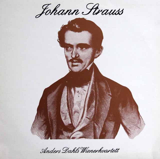 アンデシュ・ダール・ウィーン四重奏団のJ. シュトラウス1世/芸術家舞踏会のワルツほか　スウェーデンFERMAT　3745　LP レコード