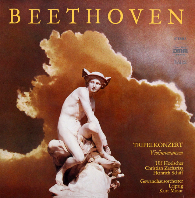 ツァハリス、ウルフ・ヘルシャー、シフ、マズアのベートーヴェン/三重協奏曲ほか　独ETERNA　3746　LP レコード