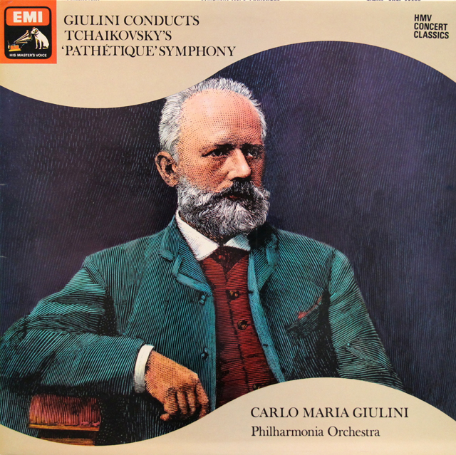ジュリーニのチャイコフスキー/交響曲第6番「悲愴」　英EMI　3746　LP レコード