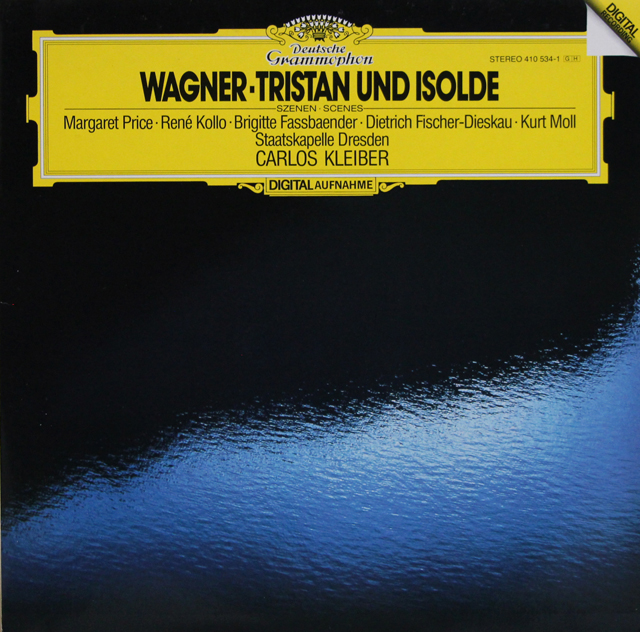 クライバーのワーグナー/「トリスタンとイゾルデ」抜粋　独DGG　3746　LP レコード