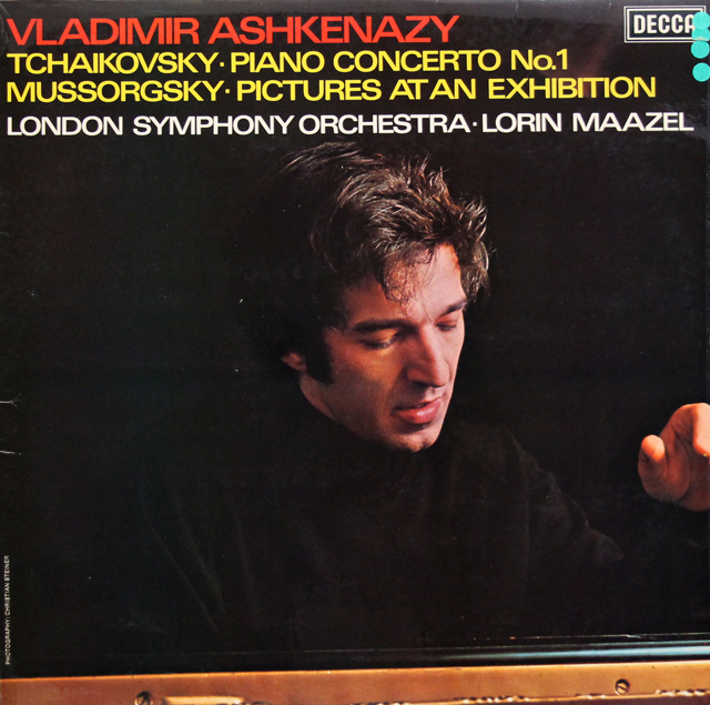 【オリジナル盤】　アシュケナージ&マゼールのチャイコフスキー/ピアノ協奏曲第1番ほか　英DECCA　3746　LP レコード