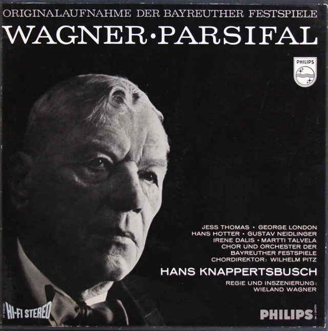【オリジナル盤】　クナッパーツブッシュのワーグナー/「パルジファル」全曲　蘭PHILIPS　3746　LP レコード