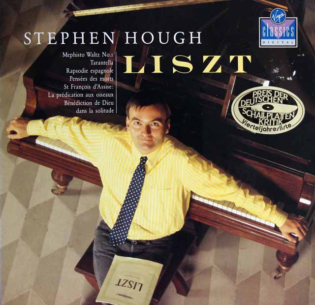 ハフのリスト/メフィスト・ワルツほか　独Virgin Classics　3801　LP レコード